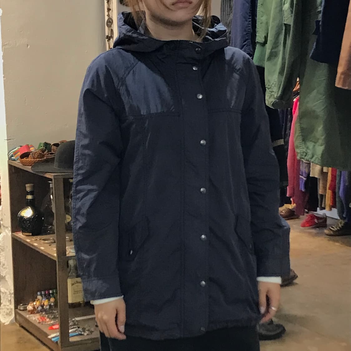 Japan VTG 일본 빈티지 네이비 후디 자켓 여성 66 남성 100  상품이미지8