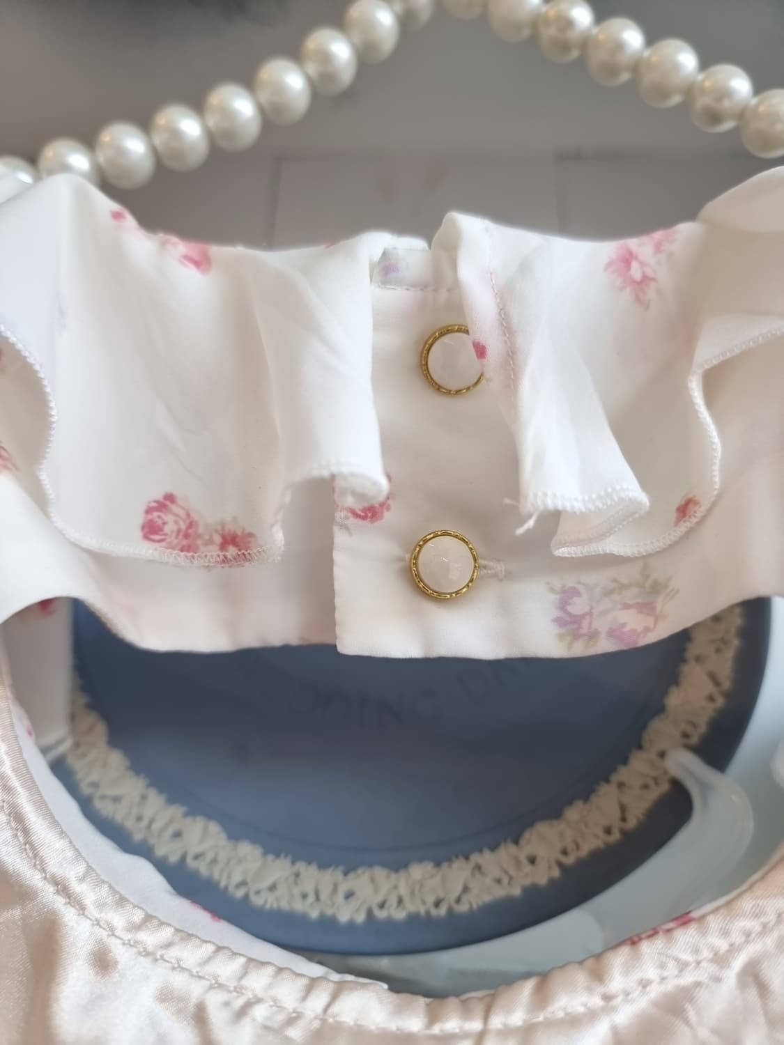 Liz Lisa(리즈리사) 프릴 카라 코르셋 플라워 원피스 상품이미지6