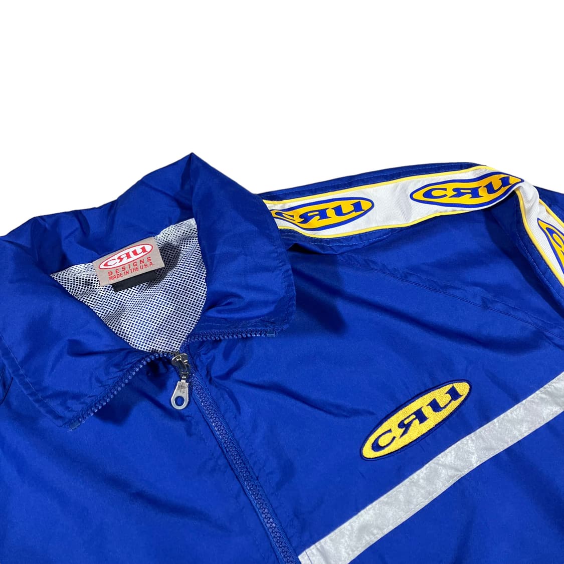 90s CRU 빅로고 올드스쿨 윈드브레이커 자켓 상품이미지7