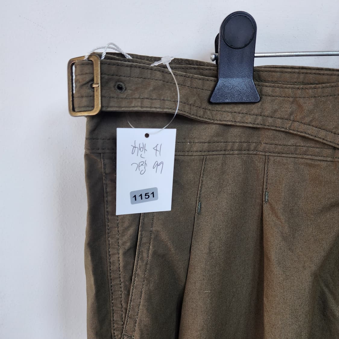 ESPIONAGE 플리츠 바지 상품이미지9