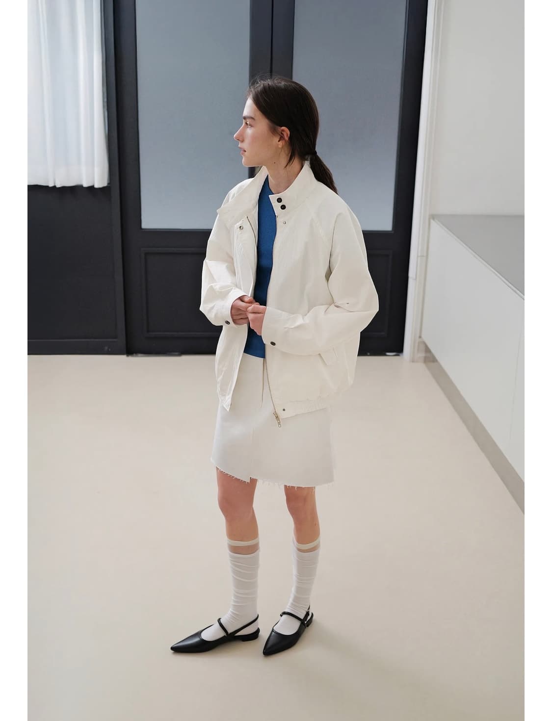 앤니즈 블루종 아이보리 andneeds 상품이미지2