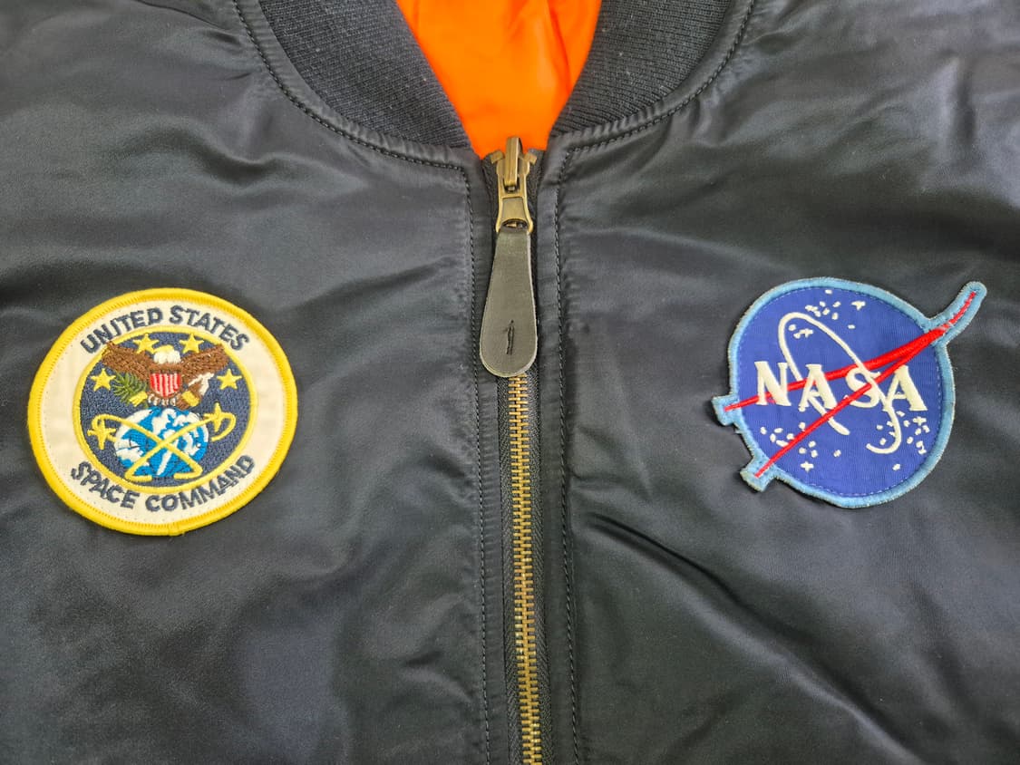 NASA 리버시블 투웨이 항공점퍼 봄버자켓  상품이미지3