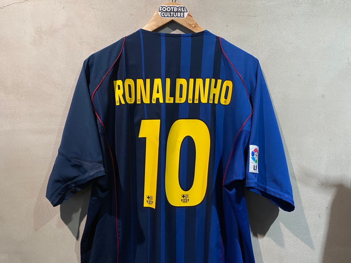 04-05 바르셀로나 호나우지뉴 어웨이 유니폼 상품이미지7