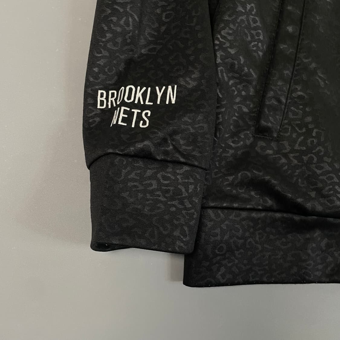 NBA 브루클린 뉴욕 트랙탑 져지 블랙 L [091704] 상품이미지7