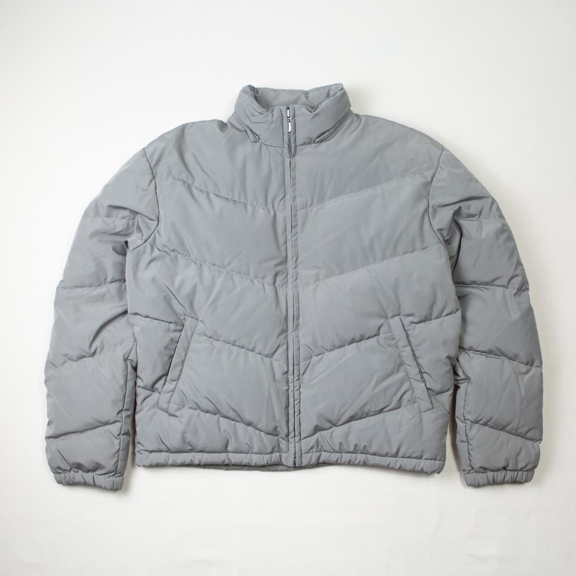 90s 스투시 푸퍼 자켓 실버 상품이미지3