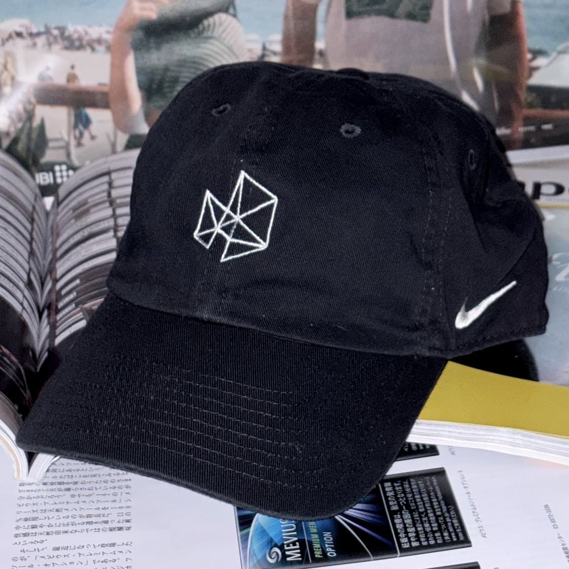 나이키 S1ZE 블랙 검정 볼캡 ‘Polychain’ 상품이미지1