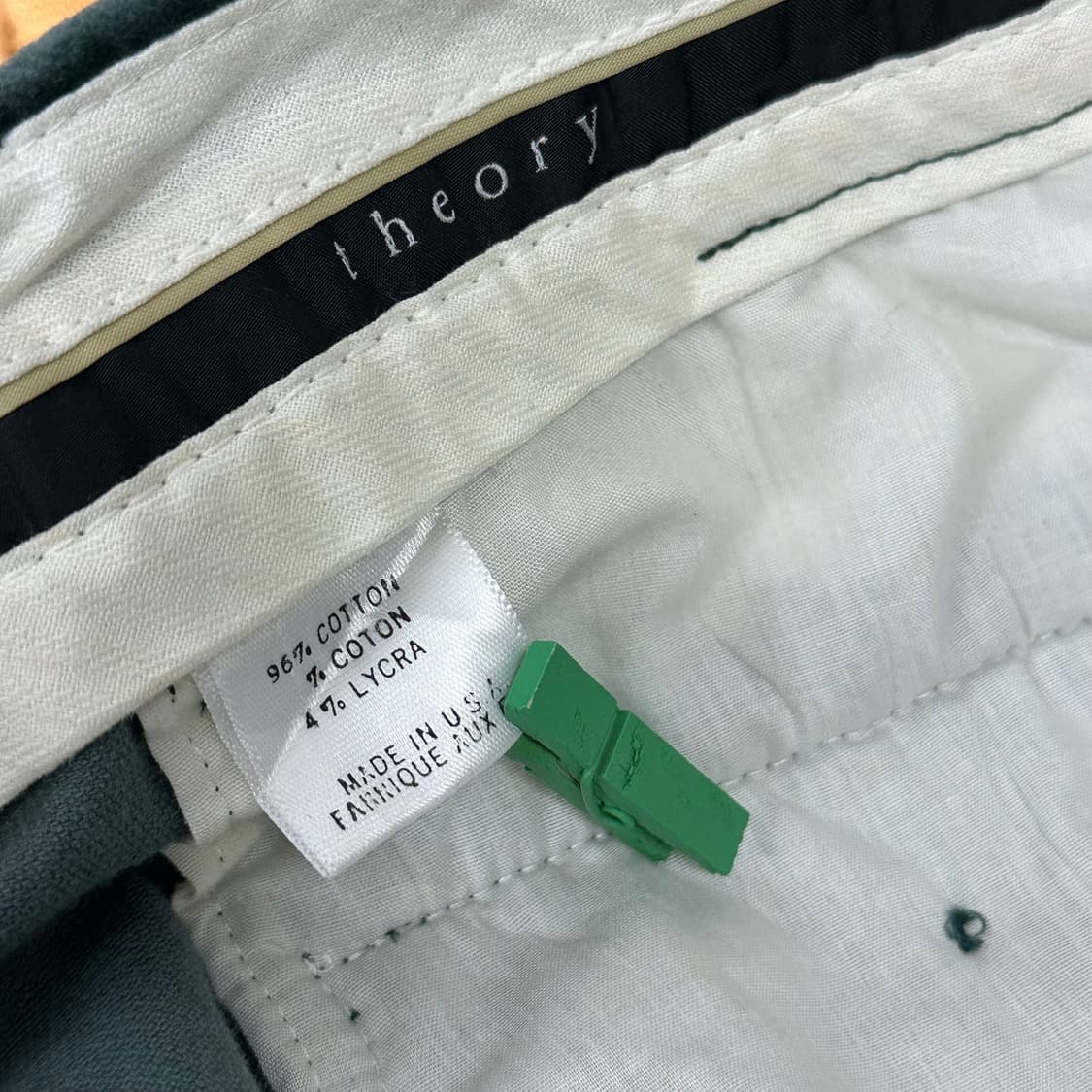 띠어리 벨벳 플레어 트라우져 팬츠 상품이미지6