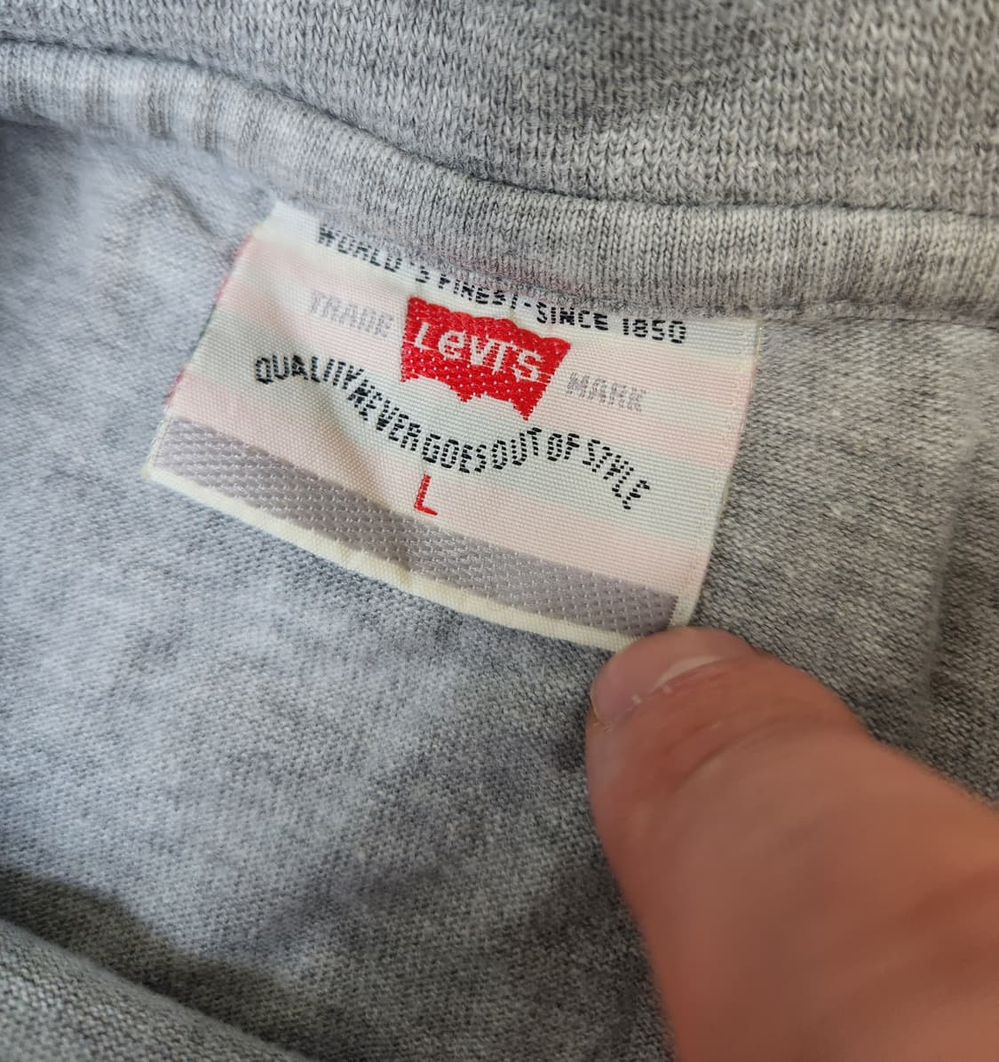 (새상품급) 리바이스 긴팔티 상품이미지3