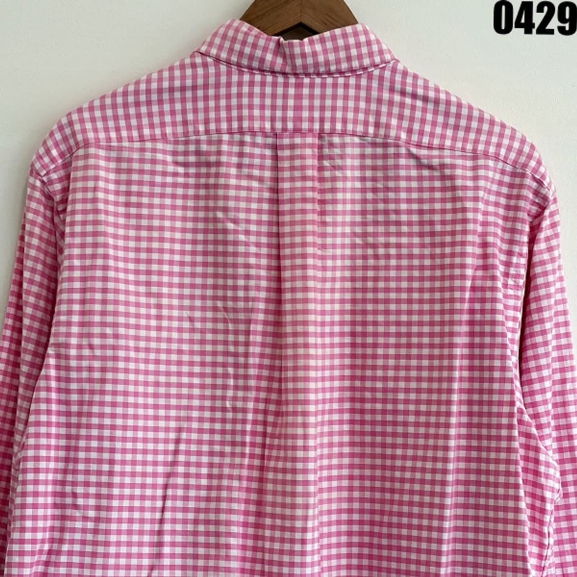 랄프로렌 커스텀핏 깅업체크 셔츠 남방 XL 0429 상품이미지10