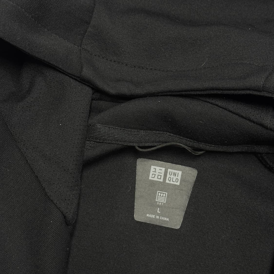 유니클로 드라이 하이넥 후드집업 L 상품이미지5