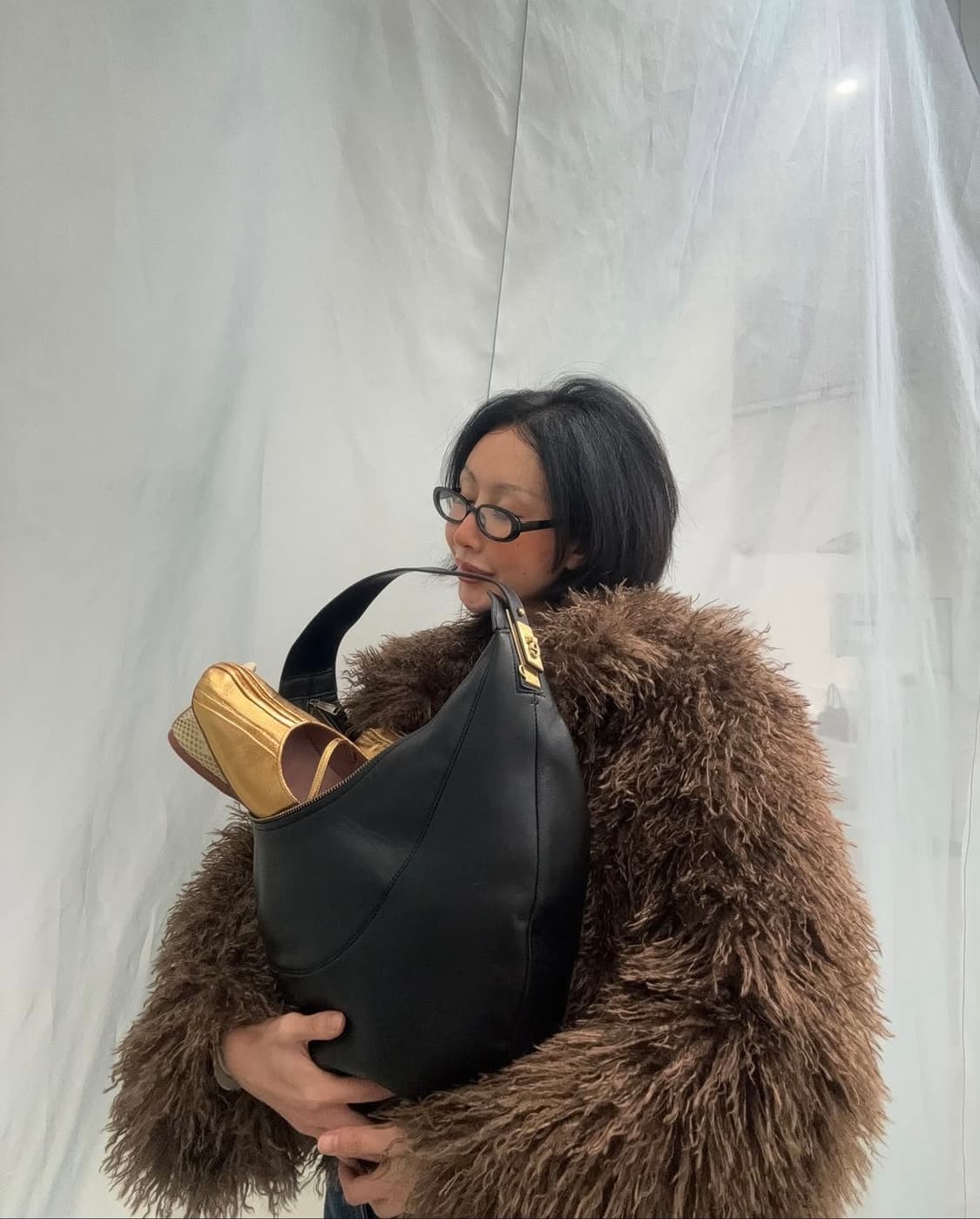 Fake fur 자켓 상품이미지1