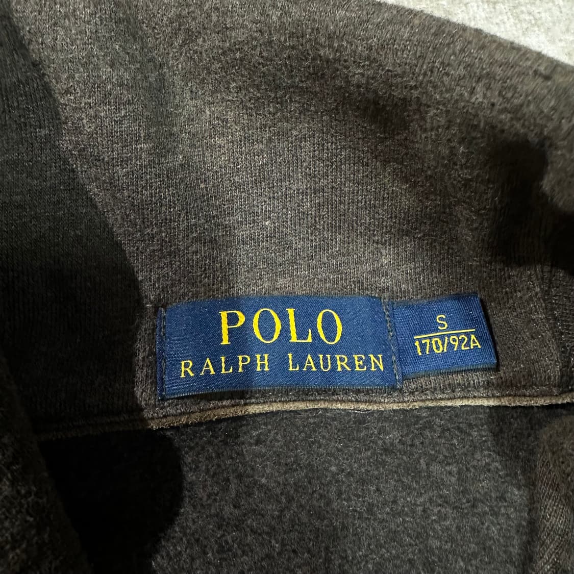 폴로 랄프로렌 브라운 엘보우패치 숄카라 니트 상품이미지6