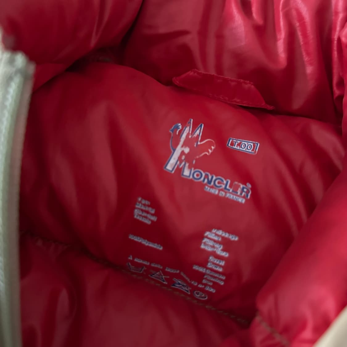 80‘s 몽클레어 몽클레르 moncler 아식스 구스 다운 패딩 자켓 상품이미지7