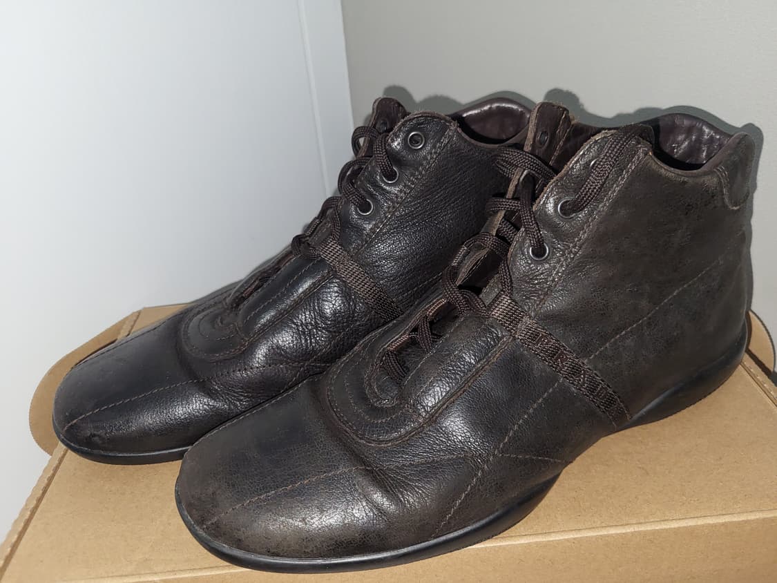 👞 90s Prada high flat sneakers 상품이미지1