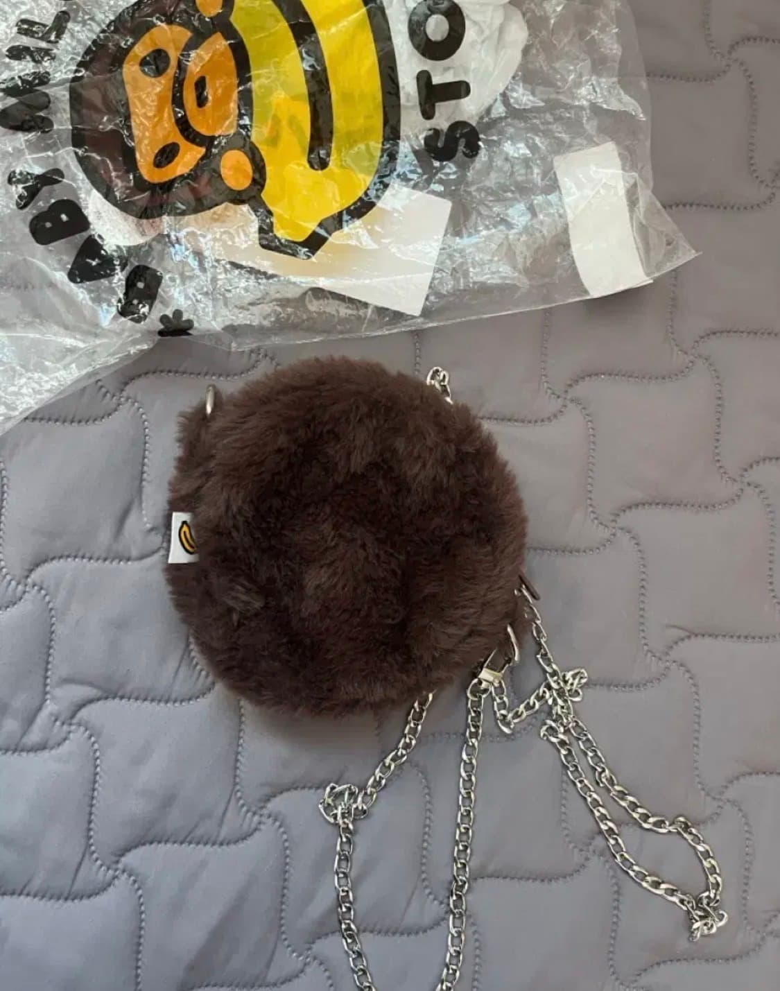 베이프 베이비마일로 퍼 크로스백 브라운 상품이미지2