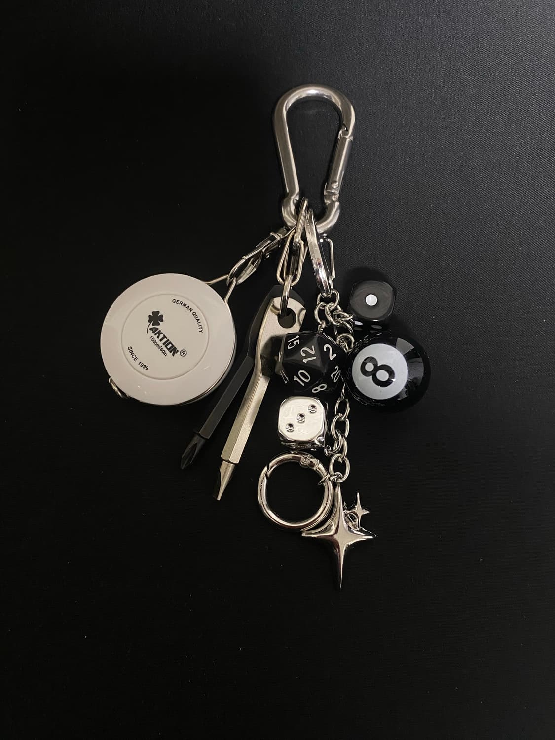 8볼 다이스 키링 상품이미지1