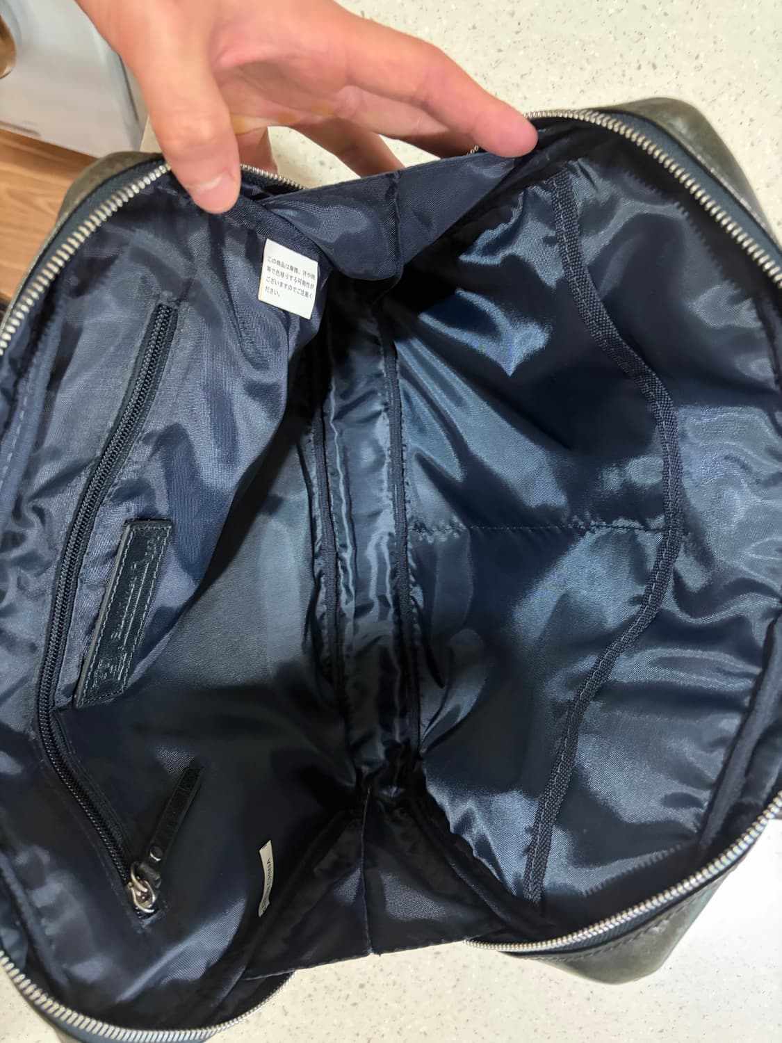 소노비스트 제팬 버팔로 레더 브리프케이스 서류가방 토트백 상품이미지9