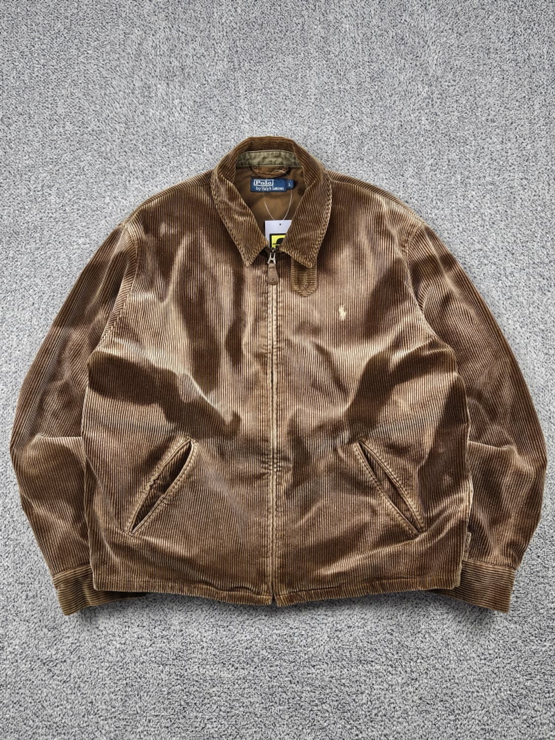 폴로랄프로렌 다잉워시드 커스텀 코듀로이 바라쿠다 자켓 (L)/ 10283 상품이미지1