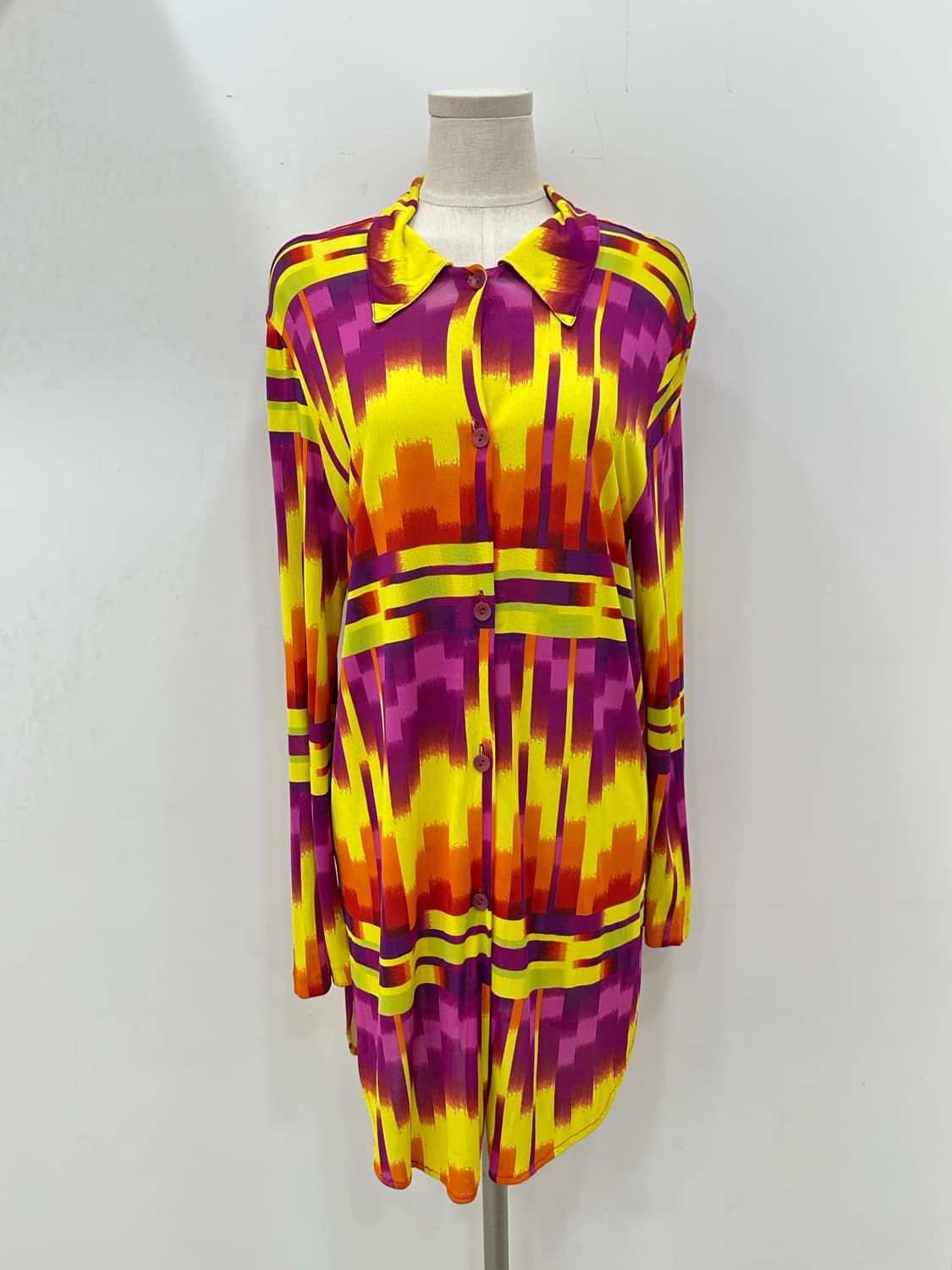 미소니 마레 비스코스 롱 셔츠 상품이미지1