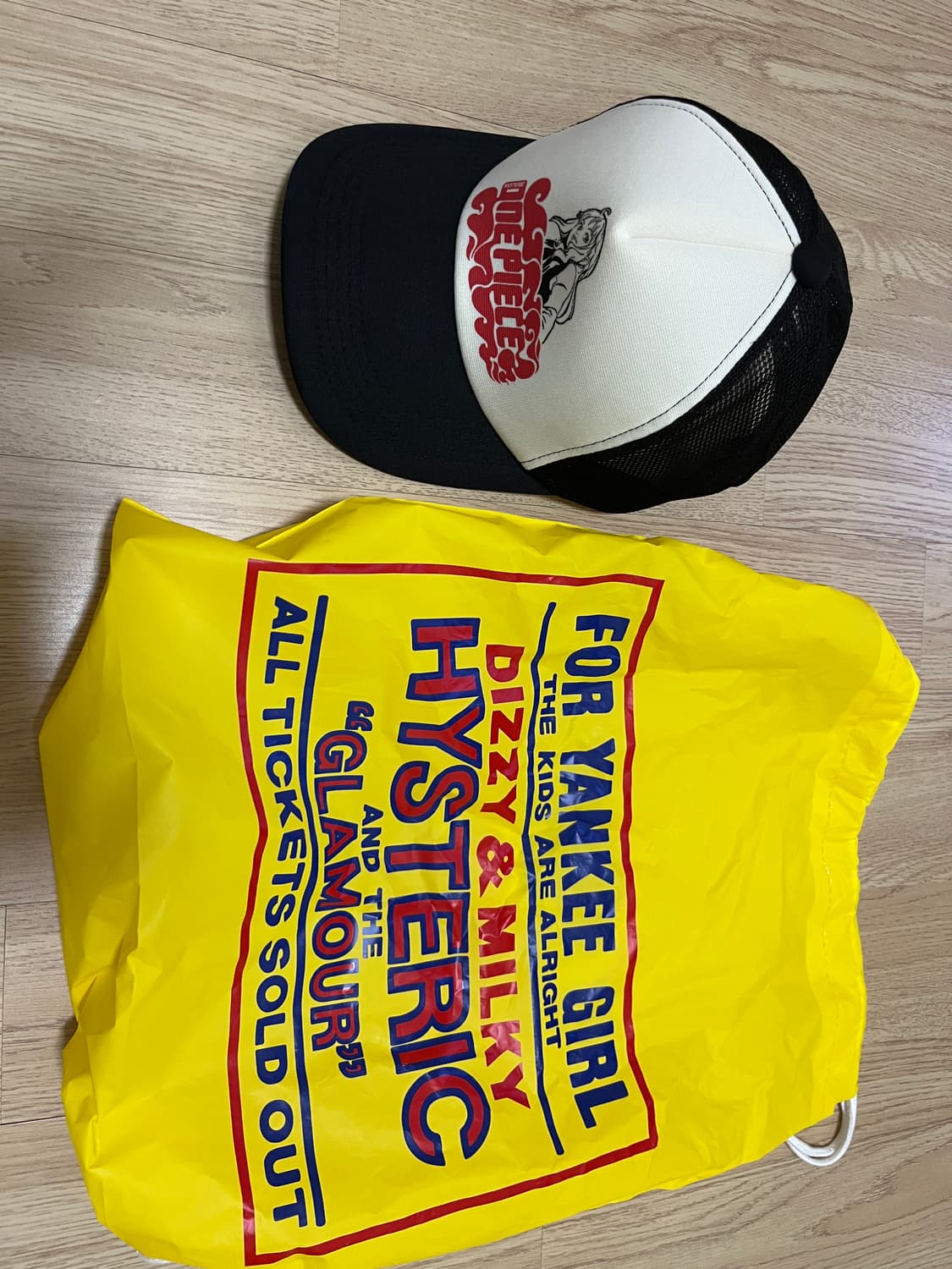 히스테릭글래머X원피스 콜라보 캡 상품이미지1