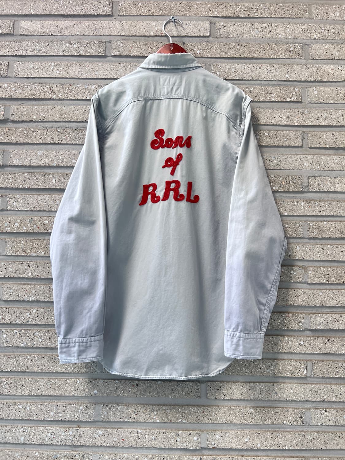 [S]RRL 더블알엘 Sons of RRL 더블 포켓 자수 워크 셔츠 상품이미지2
