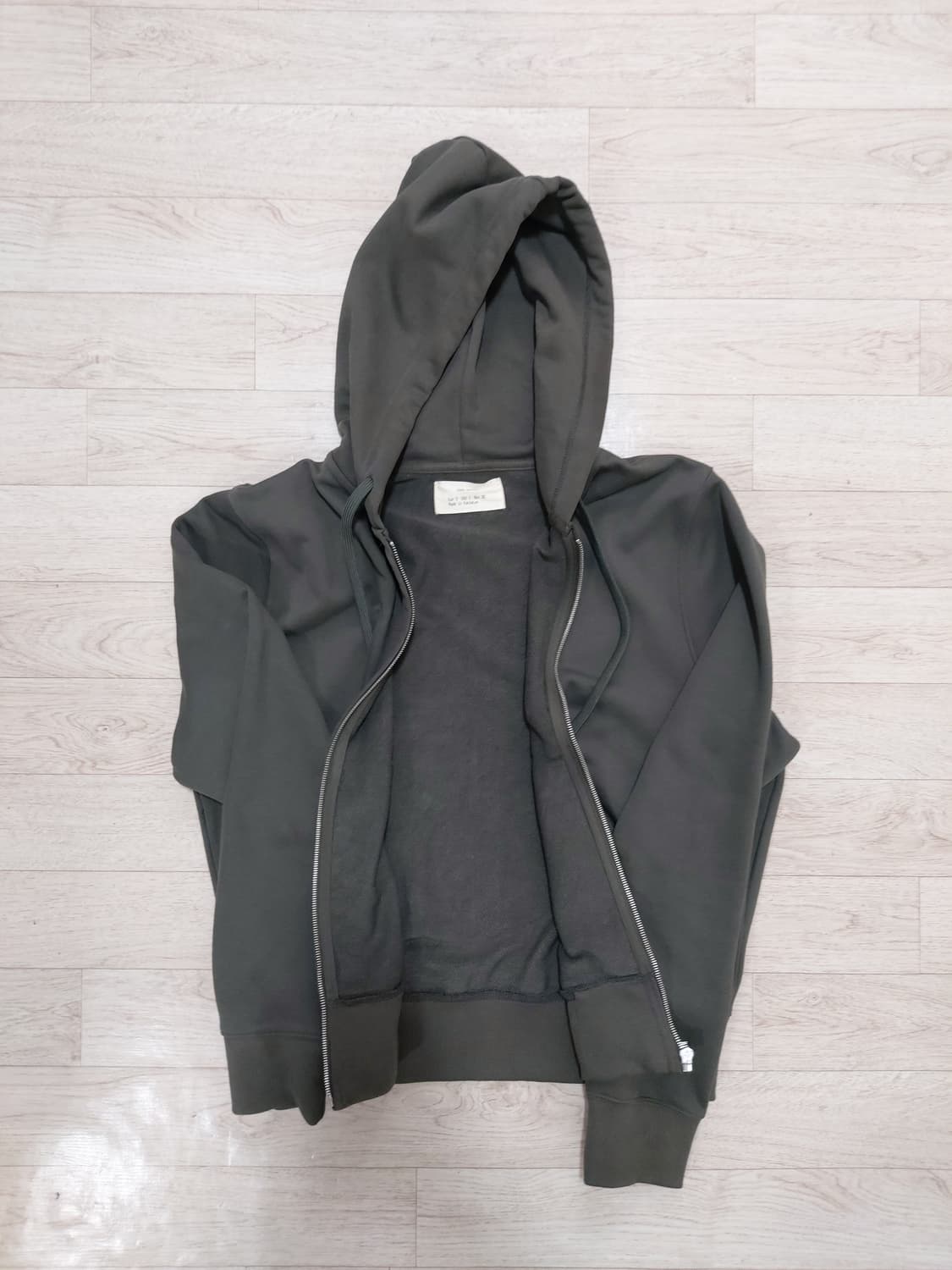 ZARA ORIGINS 헤비웨이트 후드 집업 S 상품이미지2