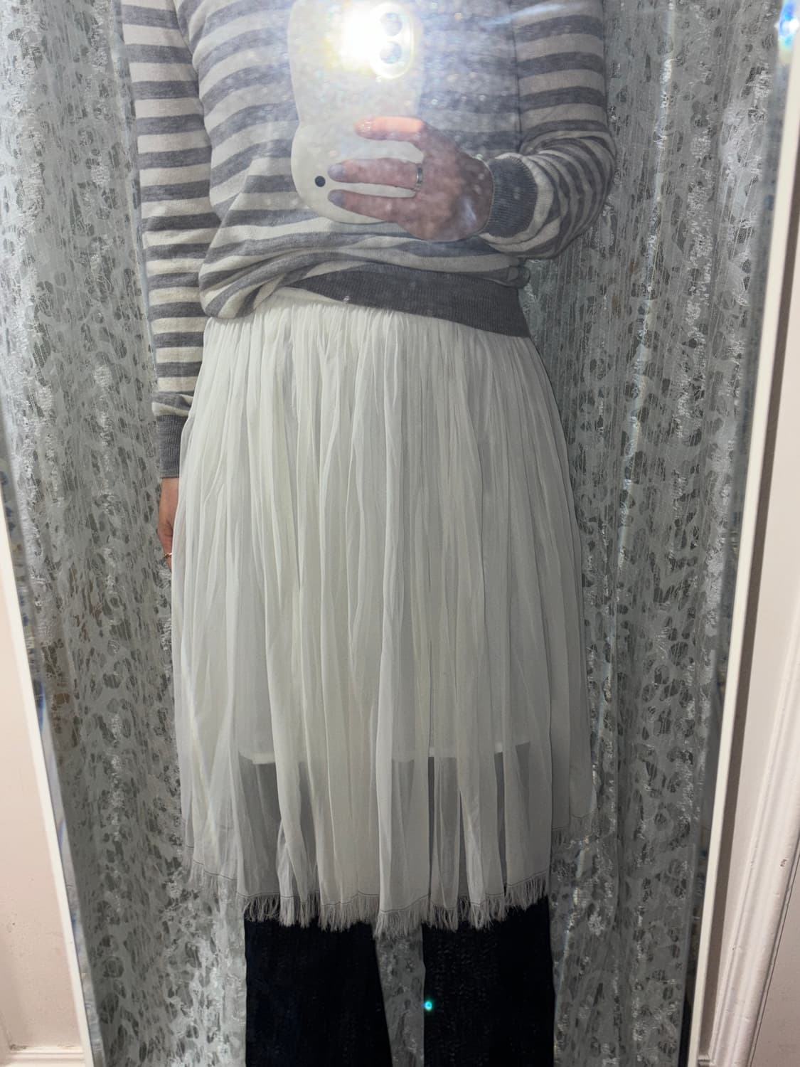 White skirt 상품이미지4