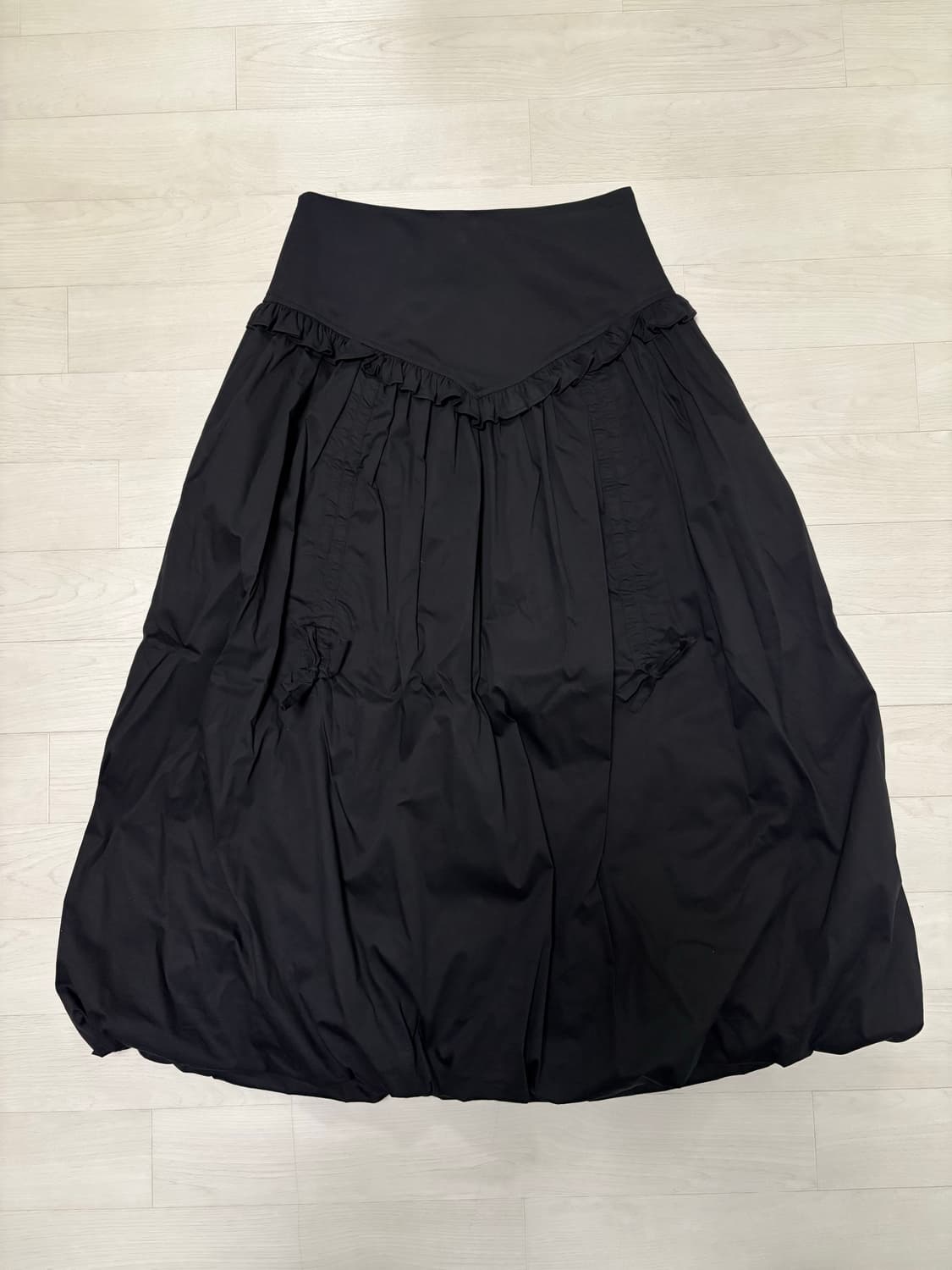 밀로 우먼 벌룬 셔링 맥시 스커트 S 사이즈 상품이미지2