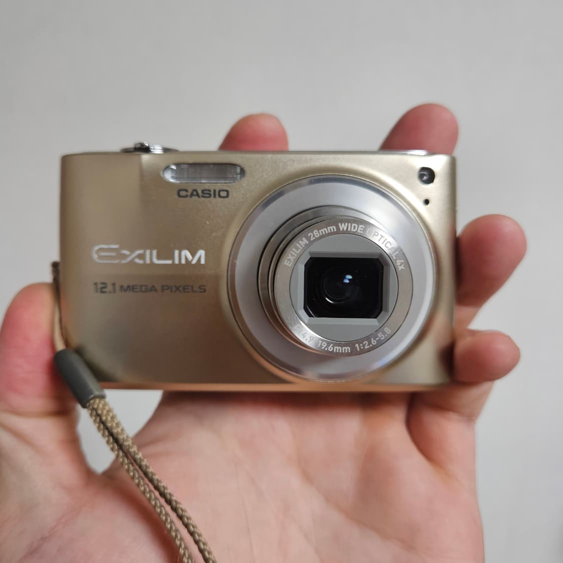 [태연 방지민 디카] 카시오 엑슬림 EX-Z400 골드 빈티지 디카 상품이미지2
