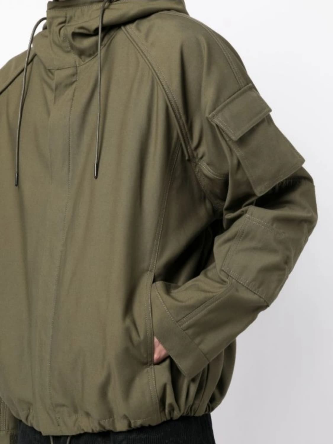 준지 89만 카키 후드 마원 점퍼 상품이미지7