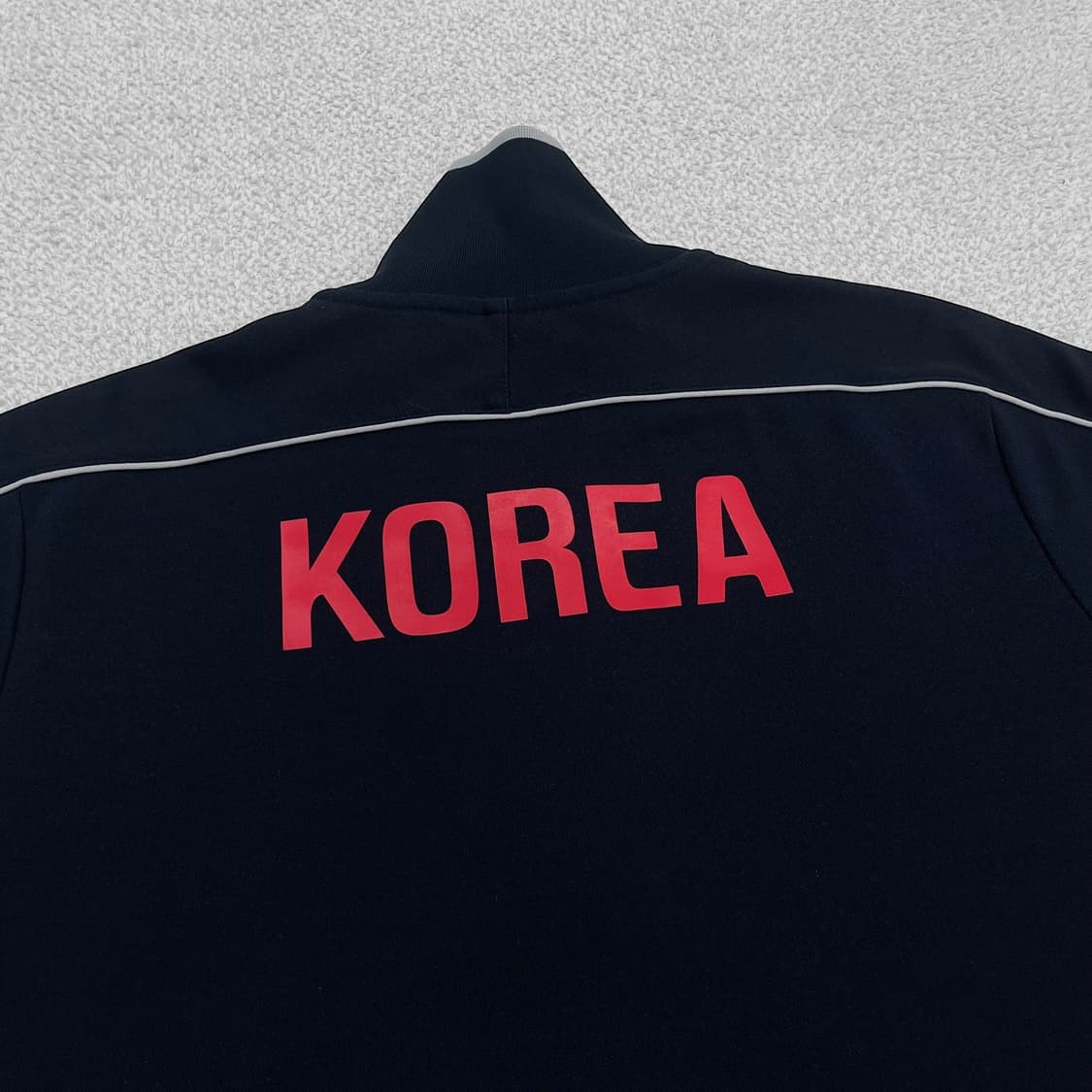 나이키 코리아 국대 트랙탑 져지 블랙 레드 상품이미지3