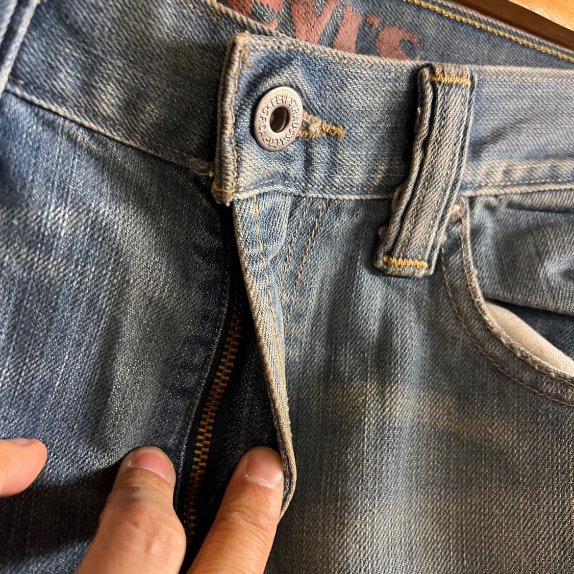 00's 리바이스 527 부츠컷 32 Size Mexico 데드스탁 상품이미지4