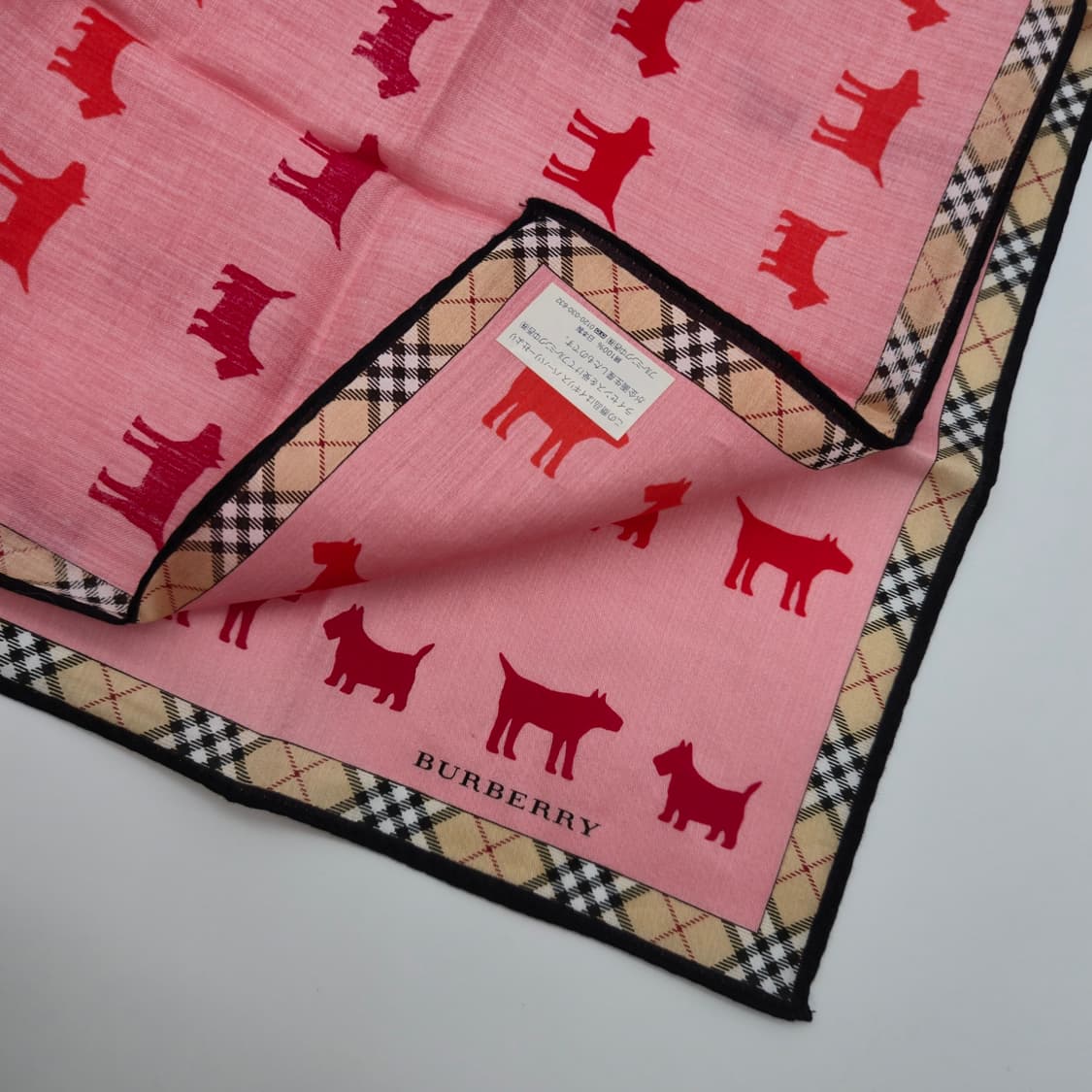 BURBERRY 버버리 손수건 스카프 [JBSFC10454-563-07] 상품이미지6