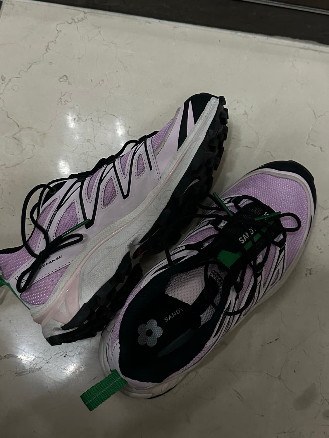 살로몬 샌디 리앙 XT-6 240 핑크 상품이미지4