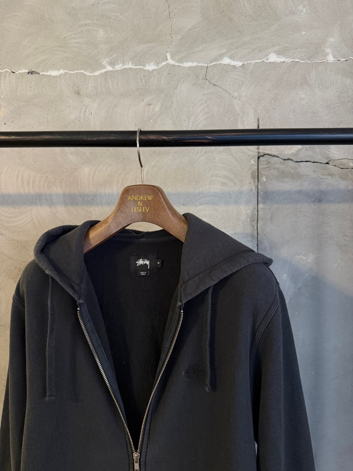 스투시 짚업 후드티 100 상품이미지6