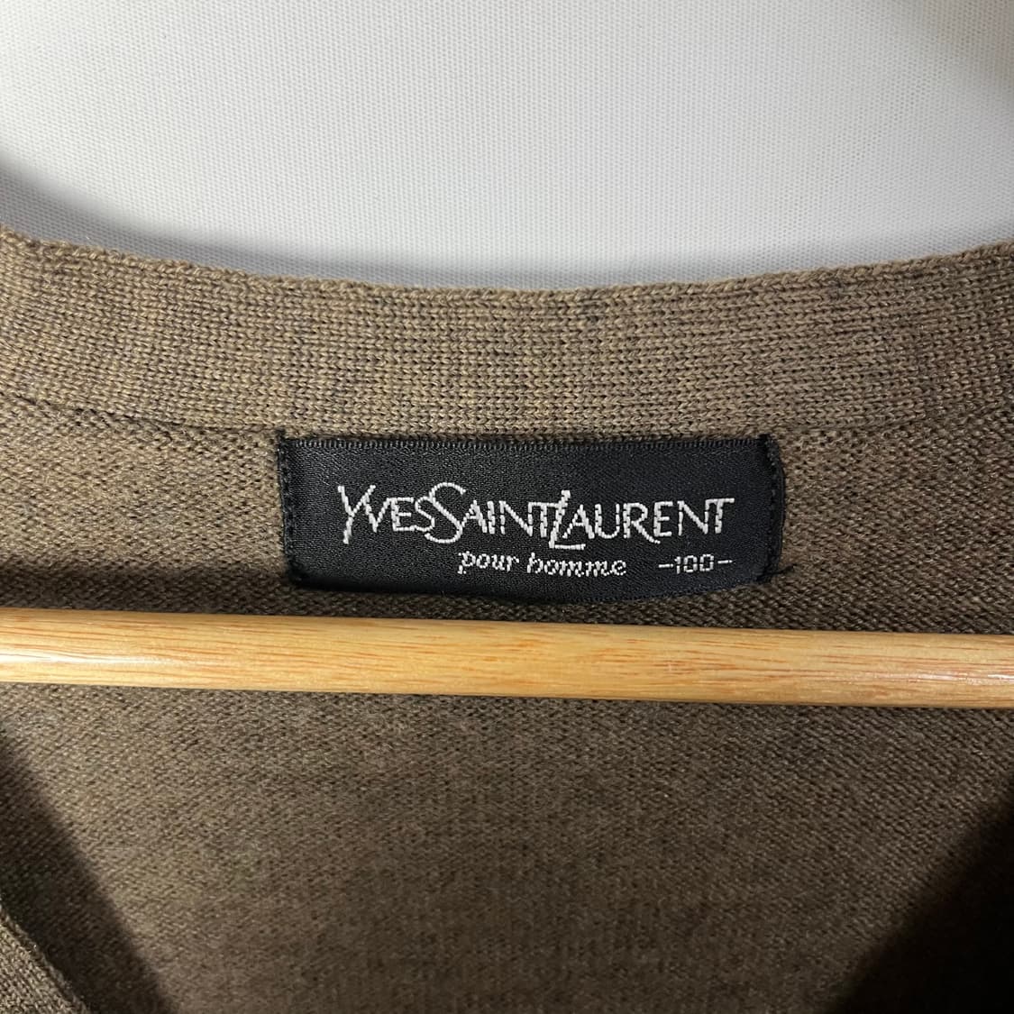 [YSL] 90's 입생로랑 울 가디건 상품이미지5