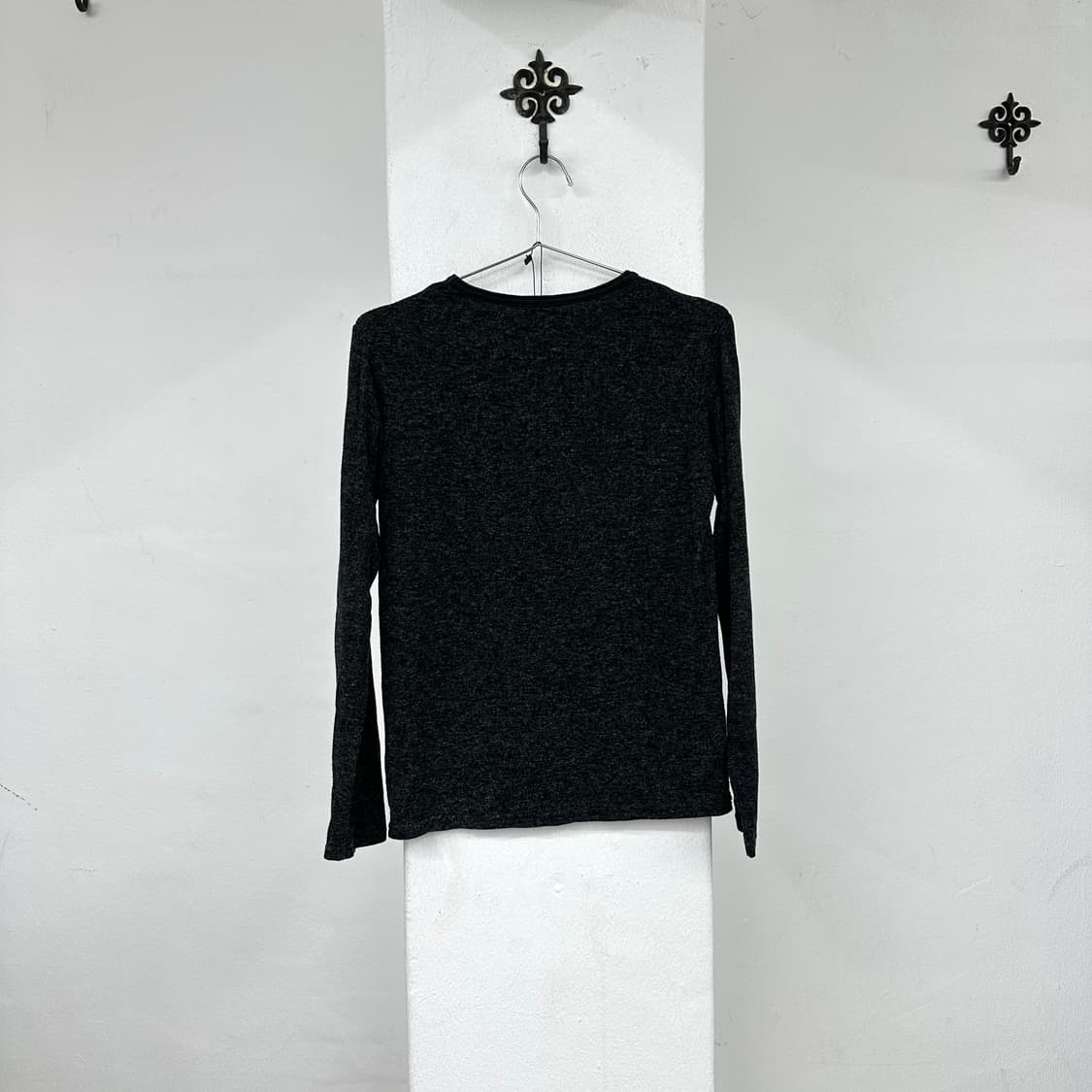 charcoal feather printing sleeve  상품이미지3