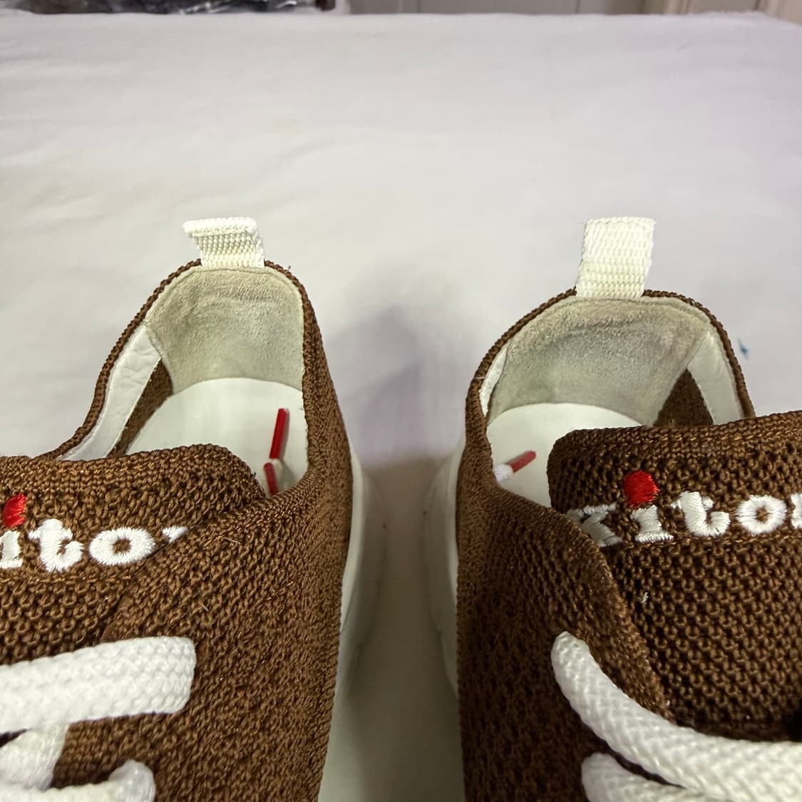 키톤 니트 핏 러닝 슈즈 스니커즈 브라운 상품이미지5