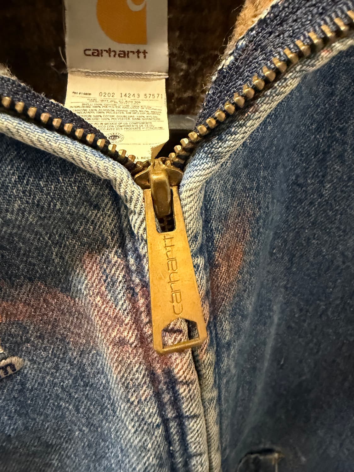 [XL] 칼하트 j08 데님 엑티브 자켓 상품이미지5