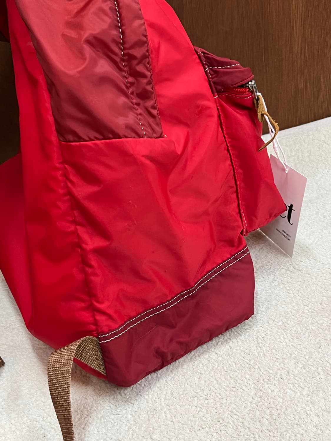 포터 스티치 백팩 레드 상품이미지9