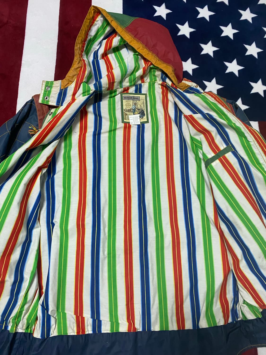 워커맨 멀티컬러 커스텀 자켓 상품이미지3