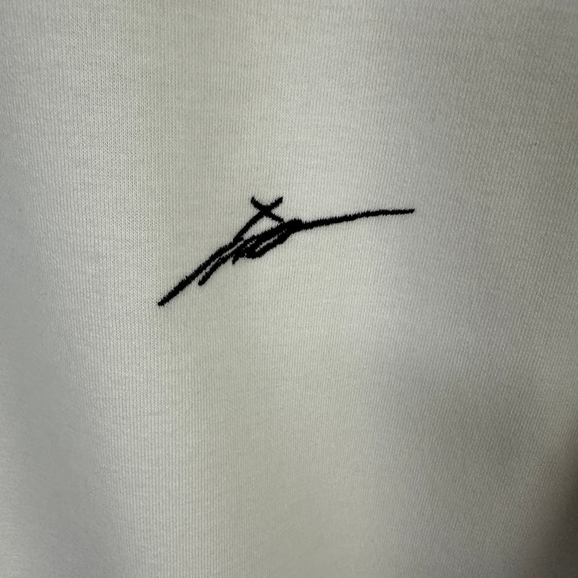 지오 송지오 자수 오버핏 반팔 티셔츠 상품이미지3