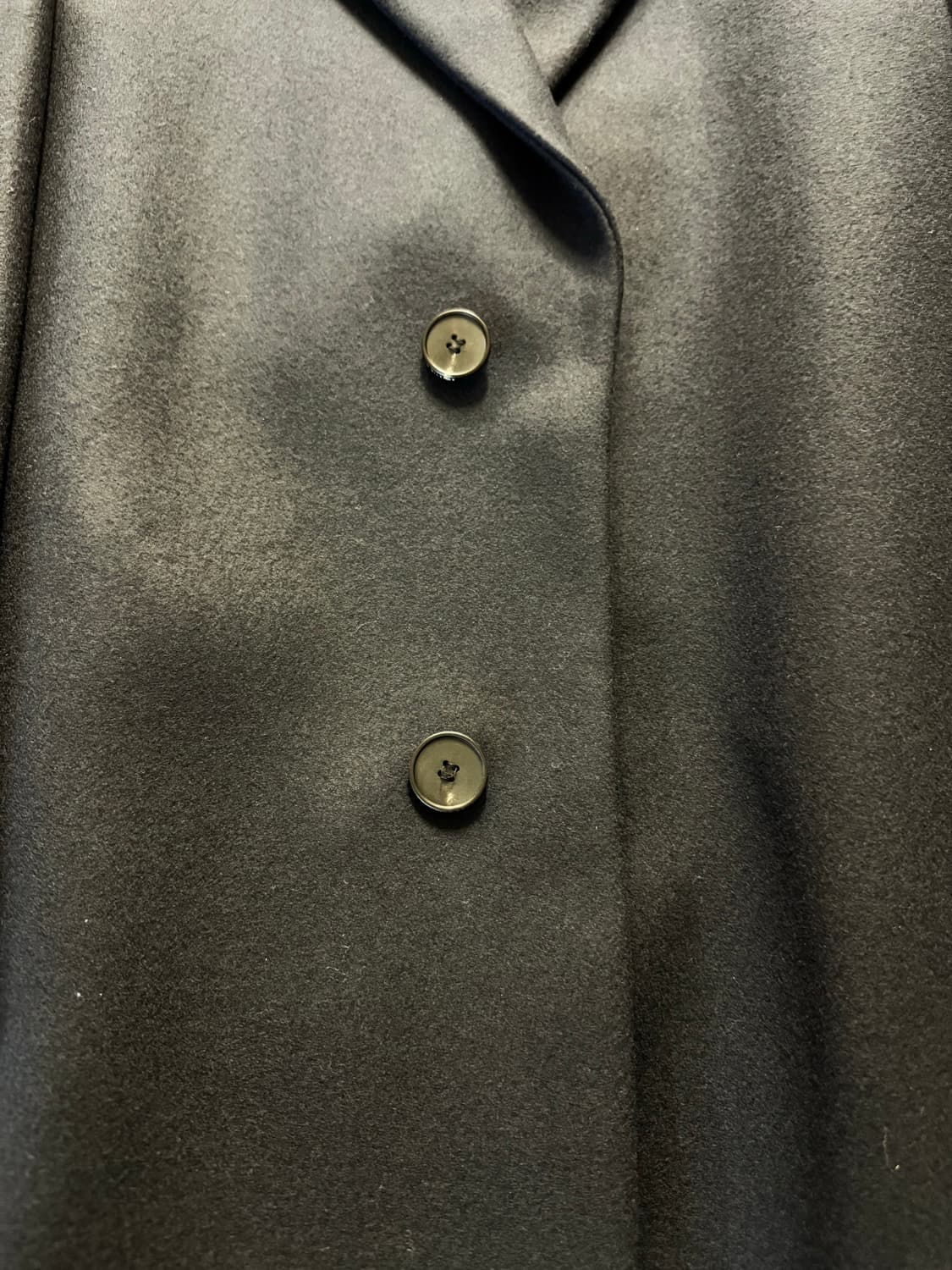 인사일런스 캐시미어 싱글 오버핏 코트 상품이미지5