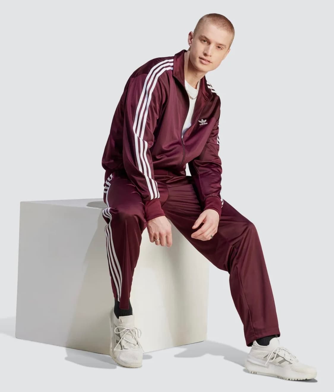 [새상품] XL) 아디다스 파이어버드 트랙탑 버건디 상품이미지2