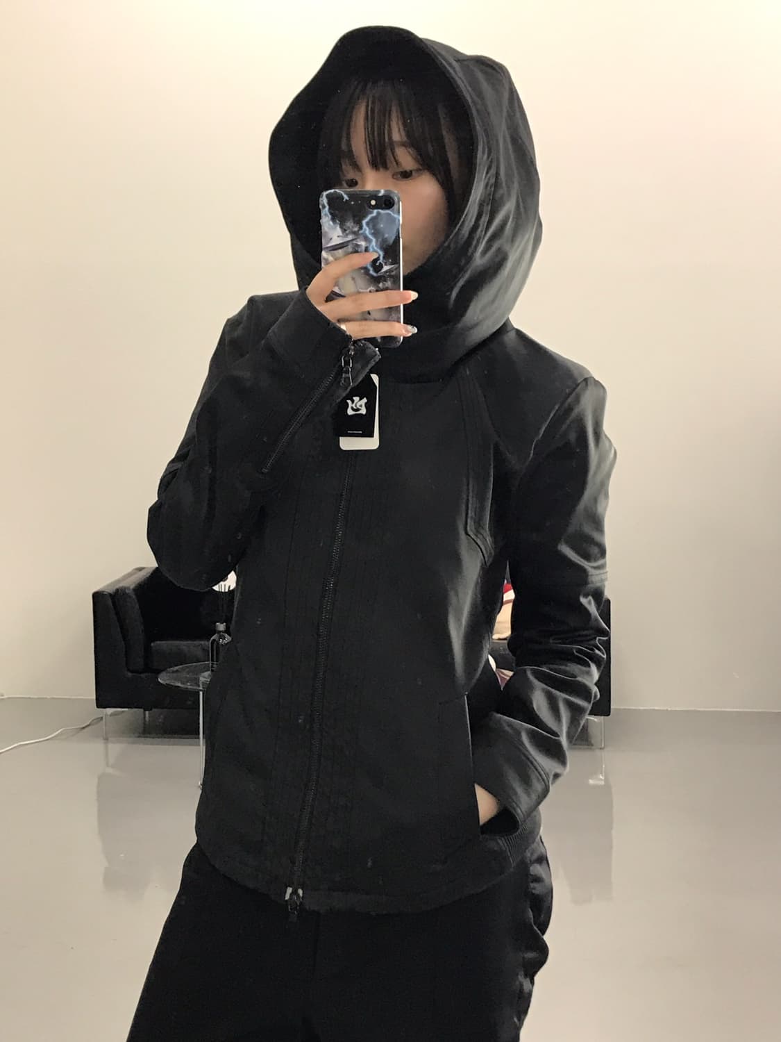 No Id. Poly Detail High Neck Jackets 상품이미지4