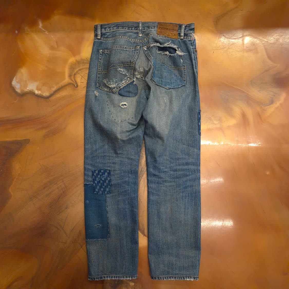 데님 앤 서플라이 랄프로렌 슬림핏 데님 팬츠 상품이미지2