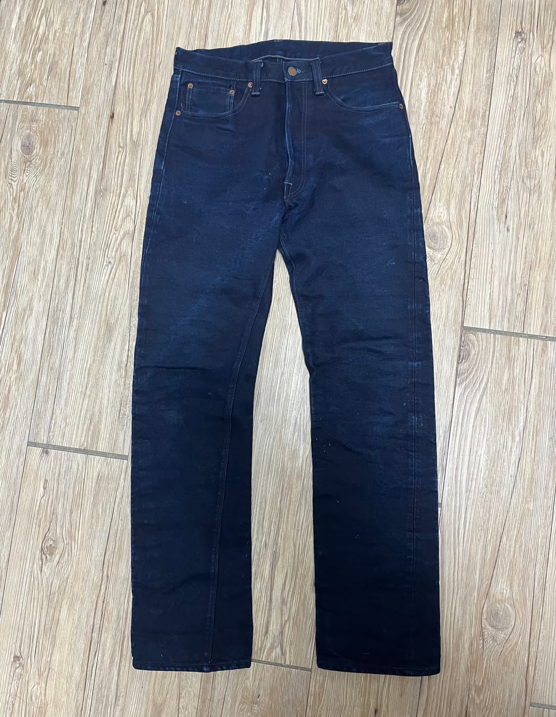 슈가케인 미스터프리덤 네이비 진 31 상품이미지1