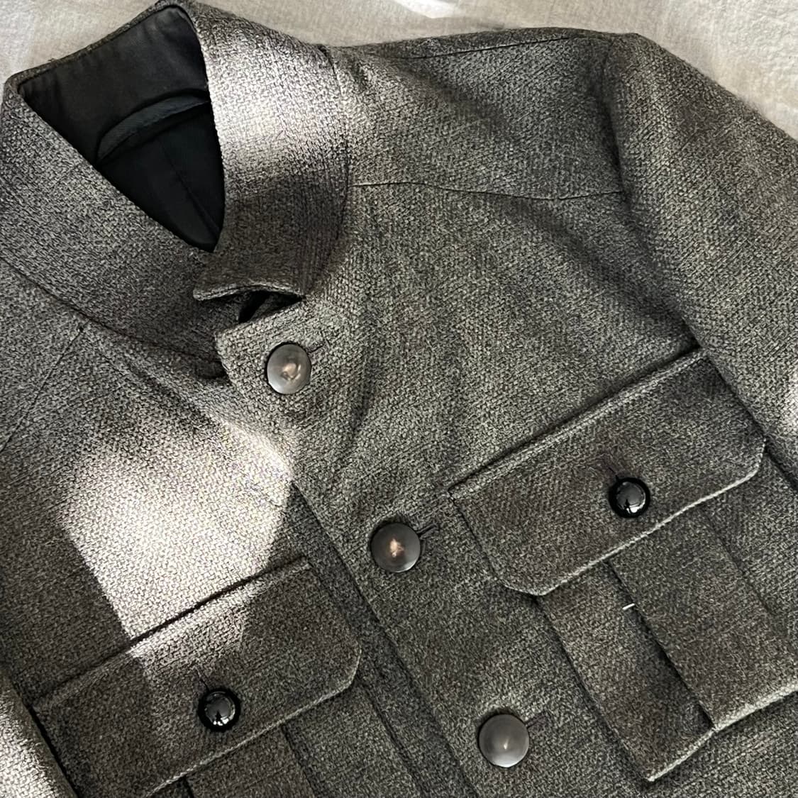 발렌시아가 울 밀리터리 자켓 상품이미지4