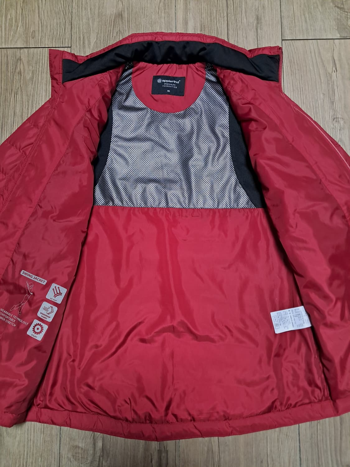 애플라인드 골프 여성 패딩 95 상품이미지7