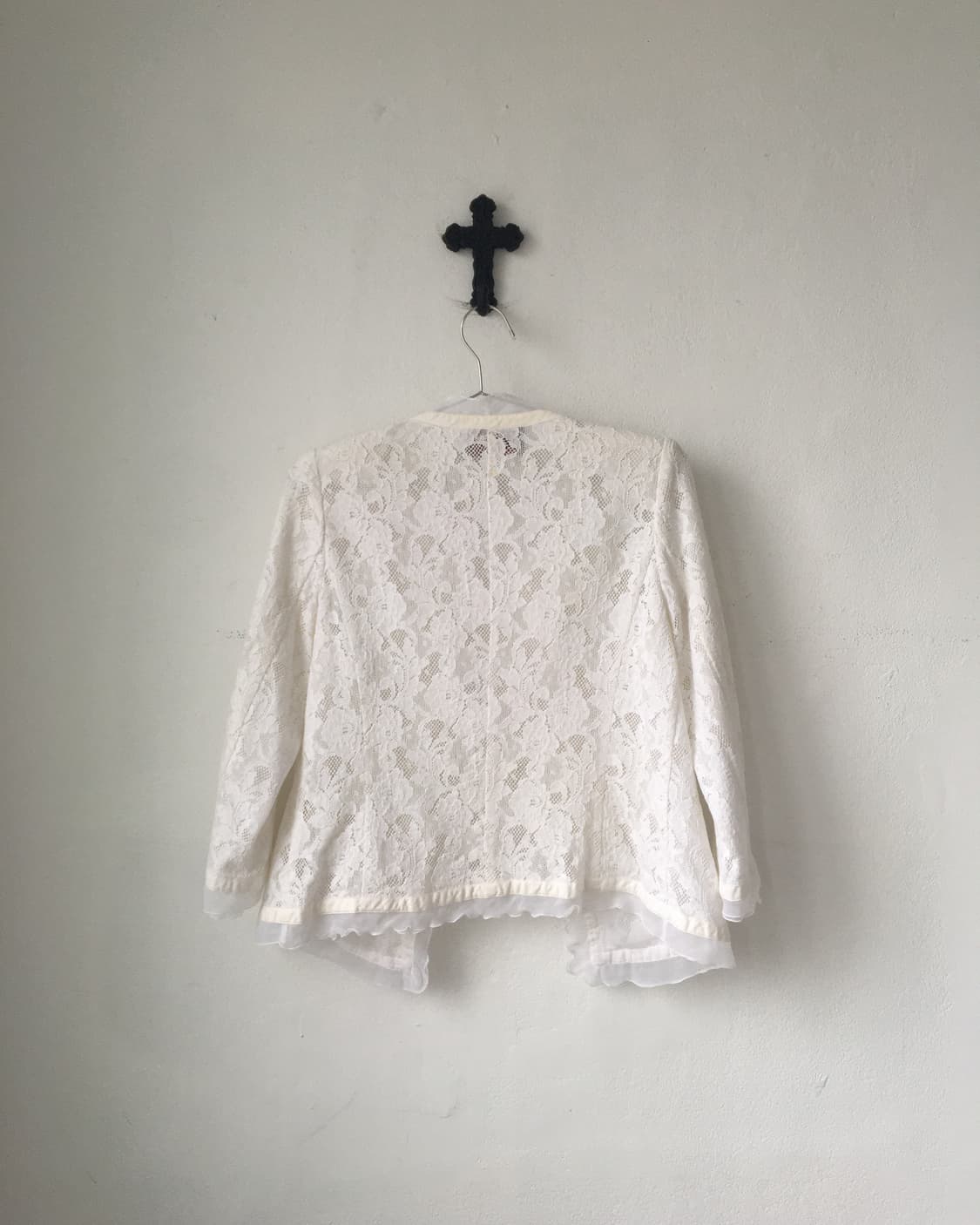 Lace open cardigan 상품이미지4